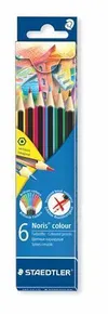 Farbičky "Noris Colour", 6 farieb, hranaté, STAEDTLER